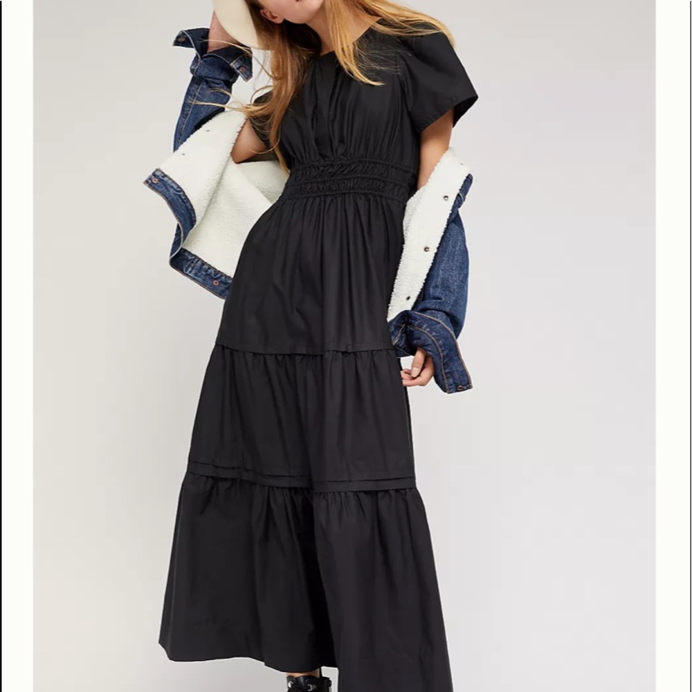 ISO - Anthropology Somerset Maxi Dress Size Large.